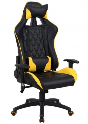 Кресло компьютерное BRABIX "GT Master GM-110" (черное/желтое) 531927 в Югорске - yugorsk.ok-mebel.com | фото