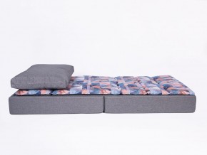 Кресло-кровать бескаркасное Харви (коричневый-геометрия браун) в Югорске - yugorsk.ok-mebel.com | фото 3