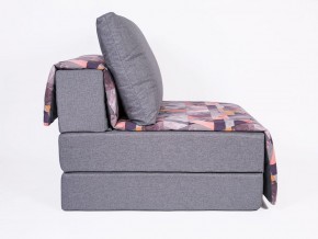 Кресло-кровать бескаркасное Харви (серый-сноу манго) в Югорске - yugorsk.ok-mebel.com | фото 3