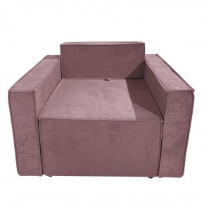 Кресло-кровать Принц КК1-ВР (велюр розовый) в Югорске - yugorsk.ok-mebel.com | фото