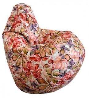 Кресло-мешок Цветы L в Югорске - yugorsk.ok-mebel.com | фото 1