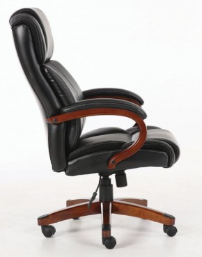Кресло офисное BRABIX PREMIUM "Magnum EX-701" (дерево, рециклированная кожа, черное) 531827 в Югорске - yugorsk.ok-mebel.com | фото 3