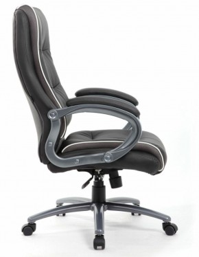 Кресло офисное BRABIX PREMIUM "Strong HD-009" (экокожа черная, ткань серая) 531945 в Югорске - yugorsk.ok-mebel.com | фото 3