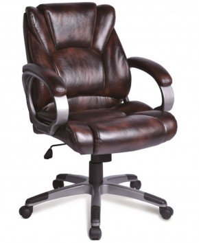 Кресло офисное BRABIX "Eldorado EX-504" (коричневое) 530875 в Югорске - yugorsk.ok-mebel.com | фото