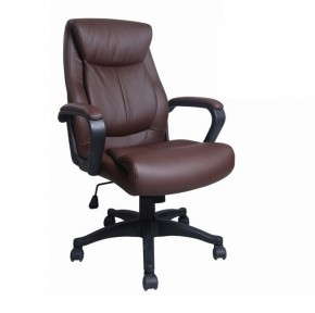 Кресло офисное BRABIX "Enter EX-511" (экокожа/коричневая) 531163 в Югорске - yugorsk.ok-mebel.com | фото 1