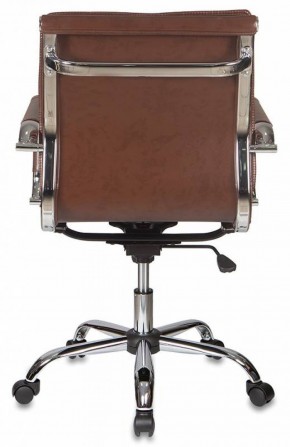 Кресло руководителя Бюрократ CH-993-LOW/BROWN коричневый в Югорске - yugorsk.ok-mebel.com | фото 4