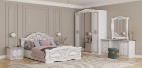 Кровать 2-х спальная 1600*2000 Грация (12.116) без основания (белый/серебро) в Югорске - yugorsk.ok-mebel.com | фото 2