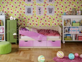 Кровать Бабочки (Сиреневый металлик) 1600 в Югорске - yugorsk.ok-mebel.com | фото