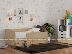 Кровать детская Панда + борт + 2 ящика (1000) в Югорске - yugorsk.ok-mebel.com | фото 1
