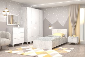 Кровать Эго арт. 032 (900*2000) Бетон светлый в Югорске - yugorsk.ok-mebel.com | фото 2