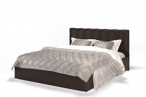 Кровать Элен 1600 + основание с ПМ (Лесмо brown) коричневый в Югорске - yugorsk.ok-mebel.com | фото