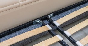 Кровать двойная Оливия 160 + ортопед. основание в Югорске - yugorsk.ok-mebel.com | фото 15