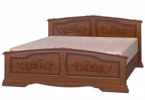 ЕЛЕНА Кровать из массива 1200 (Орех) в Югорске - yugorsk.ok-mebel.com | фото