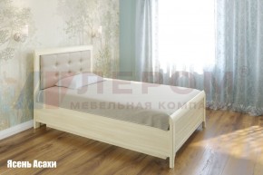 Кровать КР-1031 с мягким изголовьем в Югорске - yugorsk.ok-mebel.com | фото