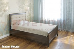 Кровать КР-1032 с мягким изголовьем в Югорске - yugorsk.ok-mebel.com | фото 3