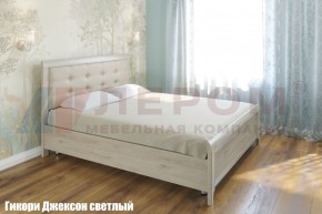 Кровать КР-2033 с мягким изголовьем в Югорске - yugorsk.ok-mebel.com | фото