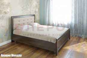 Кровать КР-2034 с мягким изголовьем в Югорске - yugorsk.ok-mebel.com | фото 3