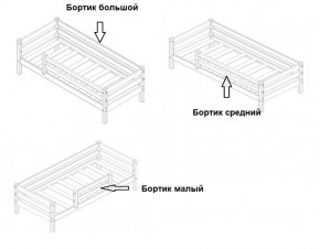 Кровать одноярусная Сонечка (800*1900) модульная в Югорске - yugorsk.ok-mebel.com | фото 3