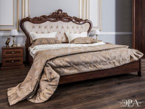 Кровать с мягким изголовьем Афина 1600 (караваджо) в Югорске - yugorsk.ok-mebel.com | фото 1