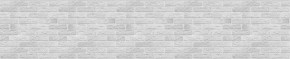 Кухонный фартук 610х3000х1,5 (композит) КМ Кирпич серый в Югорске - yugorsk.ok-mebel.com | фото