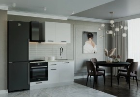Кухонный гарнитур Белый Глянец 1600 (Стол. 26мм) в Югорске - yugorsk.ok-mebel.com | фото