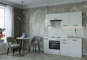 Кухонный гарнитур Белый Глянец 1800 (Стол. 26мм) в Югорске - yugorsk.ok-mebel.com | фото