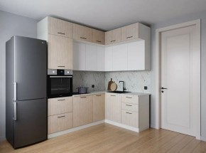 Кухонный гарнитур Демо 2200*1700 (Стол. 38мм) в Югорске - yugorsk.ok-mebel.com | фото