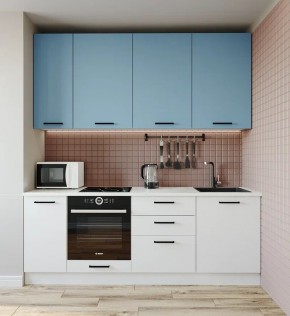 Кухонный гарнитур Капри 2200 h950 (Стол. 38мм) в Югорске - yugorsk.ok-mebel.com | фото