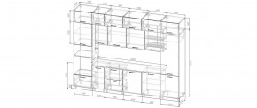 Кухонный гарнитур Крафт 3400 (Стол. 38мм) в Югорске - yugorsk.ok-mebel.com | фото 2