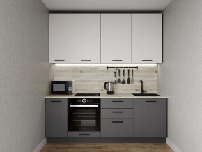 Кухонный гарнитур Меренга 2200 h950 (Стол. 26мм) в Югорске - yugorsk.ok-mebel.com | фото