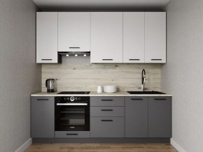 Кухонный гарнитур Меренга 2400 h950 (Стол. 38мм) в Югорске - yugorsk.ok-mebel.com | фото