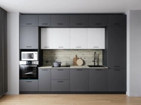 Кухонный гарнитур Меренга 3400 (Стол. 26мм) в Югорске - yugorsk.ok-mebel.com | фото