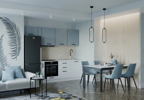 Кухонный гарнитур Ниагара 2550 (Стол. 26мм) в Югорске - yugorsk.ok-mebel.com | фото