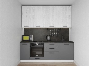 Кухонный гарнитур Санторини 2200 h 950 (Стол. 26мм) в Югорске - yugorsk.ok-mebel.com | фото