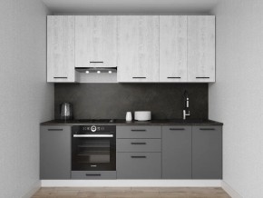Кухонный гарнитур Санторини 2400 h950 (Стол. 38мм) в Югорске - yugorsk.ok-mebel.com | фото