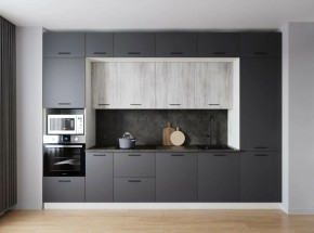 Кухонный гарнитур Санторини 3400 (Стол. 26мм) в Югорске - yugorsk.ok-mebel.com | фото
