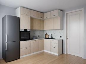 Кухонный гарнитур Шимо 2200*1700 (Стол. 26мм) в Югорске - yugorsk.ok-mebel.com | фото