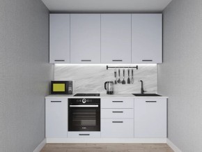 Кухонный гарнитур Смоки 2200 h950 (Стол. 38 мм) в Югорске - yugorsk.ok-mebel.com | фото