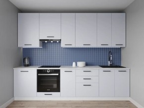 Кухонный гарнитур Смоки 2400 h950 (Стол. 26мм) в Югорске - yugorsk.ok-mebel.com | фото