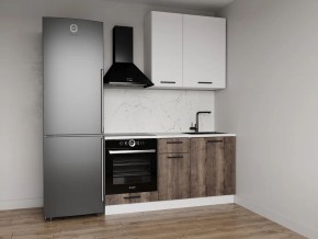 Кухонный гарнитур Старое Дерево 1600 h950 (Стол. 38мм) в Югорске - yugorsk.ok-mebel.com | фото