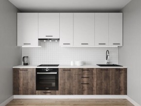 Кухонный гарнитур Старое Дерево 3000 h950 (Стол. 38мм) в Югорске - yugorsk.ok-mebel.com | фото