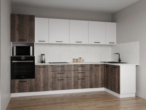 Кухонный гарнитур Старое Дерево 3200*1400 (Стол. 26мм) в Югорске - yugorsk.ok-mebel.com | фото