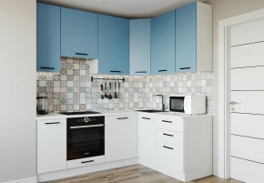 Кухонный гарнитур угловой Капри 2200х1600 h950 (Стол. 38мм) в Югорске - yugorsk.ok-mebel.com | фото