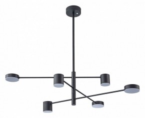 Люстра на штанге Arte Lamp Stanley A2476PL-40BK в Югорске - yugorsk.ok-mebel.com | фото