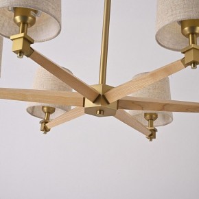Люстра на штанге Imperiumloft Jorgenson Beige/Light wood STAVRA01 в Югорске - yugorsk.ok-mebel.com | фото 6