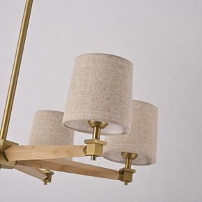 Люстра на штанге Imperiumloft Jorgenson Beige/Light wood STAVRA01 в Югорске - yugorsk.ok-mebel.com | фото 7