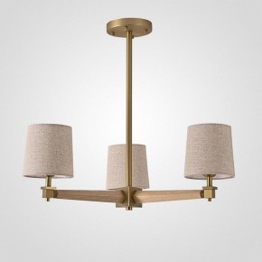 Люстра на штанге Imperiumloft Jorgenson Beige/Light wood STAVRA01 в Югорске - yugorsk.ok-mebel.com | фото