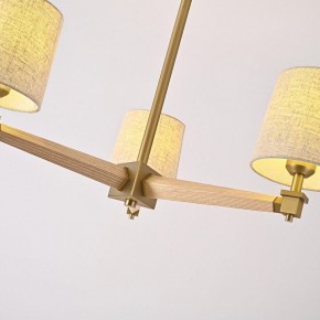 Люстра на штанге Imperiumloft Jorgenson Beige/Light wood STAVRA01 в Югорске - yugorsk.ok-mebel.com | фото 13