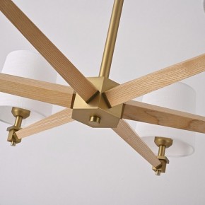 Люстра на штанге Imperiumloft Jorgenson White/Light wood STAVRA01 в Югорске - yugorsk.ok-mebel.com | фото 13