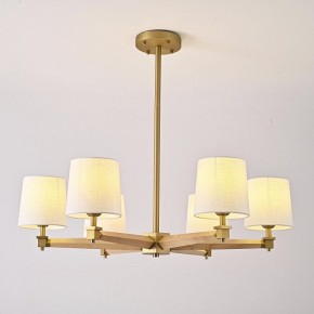 Люстра на штанге Imperiumloft Jorgenson White/Light wood STAVRA01 в Югорске - yugorsk.ok-mebel.com | фото 3